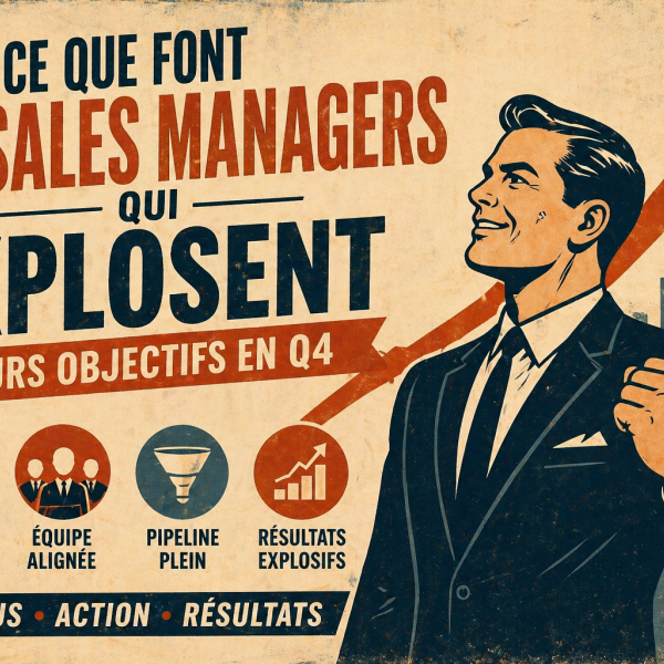 Wat sales managers doen die hun Q4-doelstellingen verpletteren