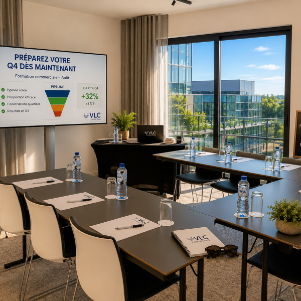 Commerciële training in augustus : bereid Q4 nu voor