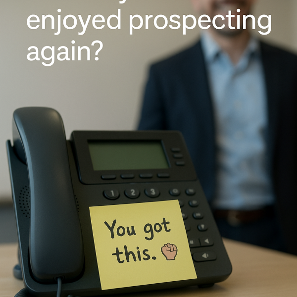 Wat als je salesteam opnieuw plezier zou beleven aan prospectie? Vertrouwen, motivatie en resultaten heractiveren — één telefoontje tegelijk.
