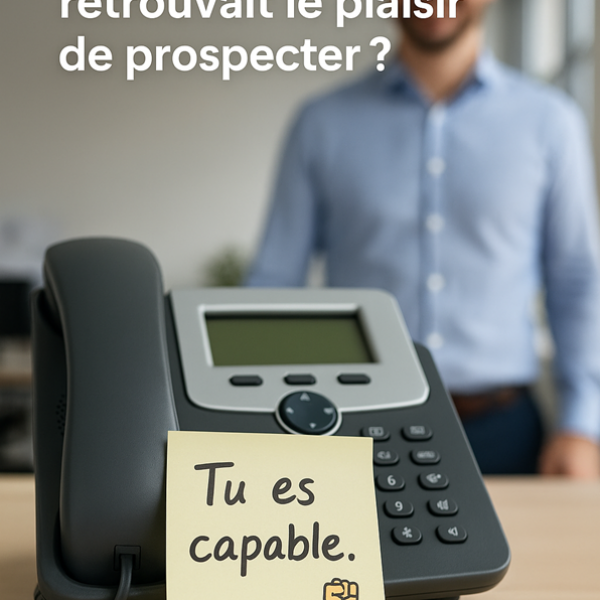 Et si votre équipe retrouvait le plaisir de prospecter ? (Oui, c’est possible… et même rentable.)